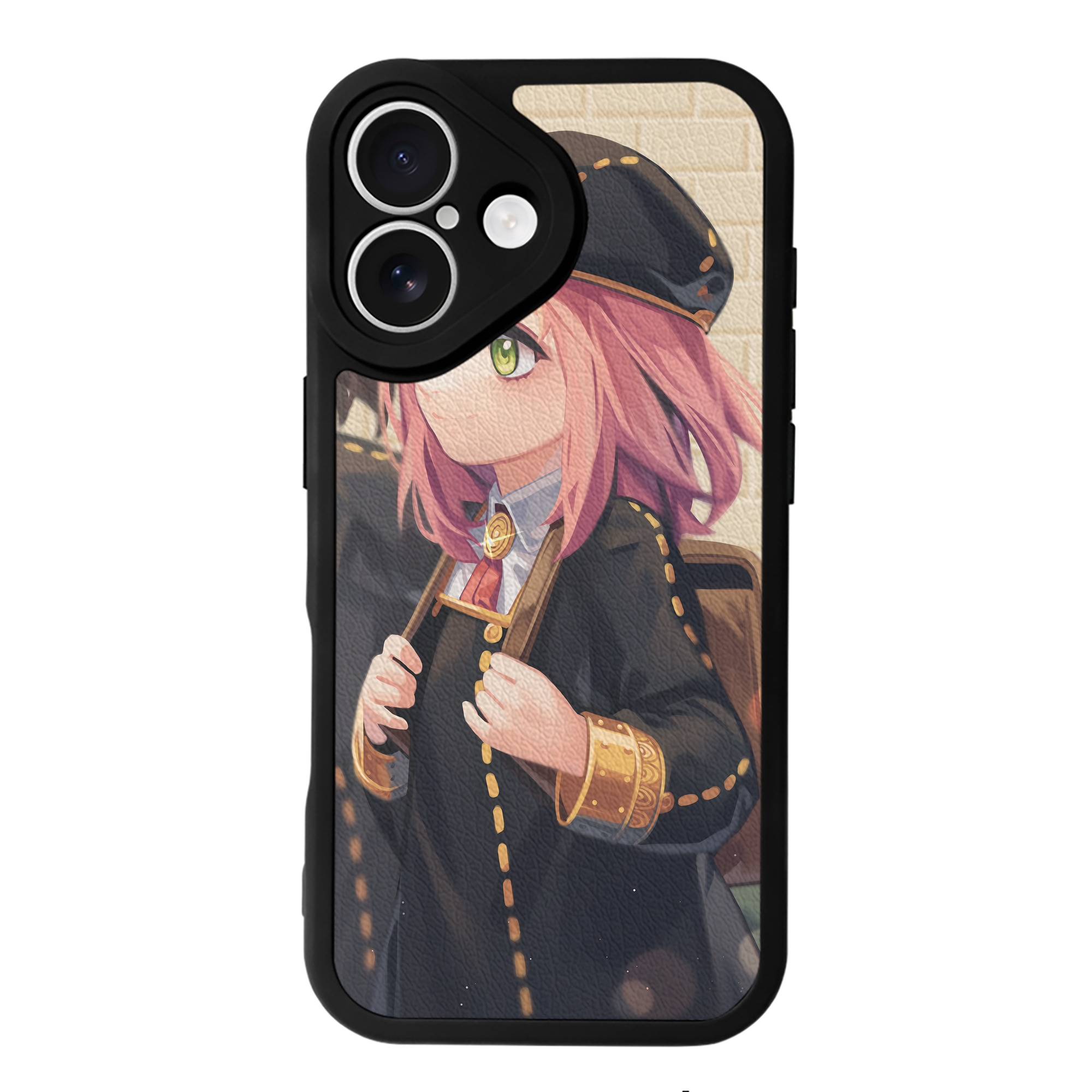 （画像用） SPY×FAMILY间谍家家酒 【iPhone 16シリーズ対応】シリコンスマホケース（レザー調） 材質：シリコン